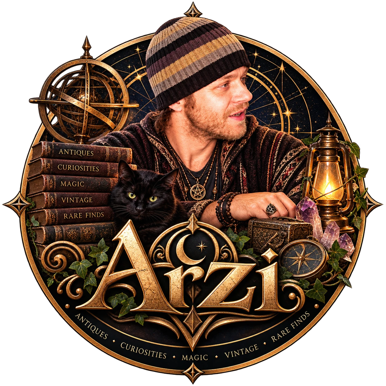 ARZI — Antiques, Curiosities, Magic